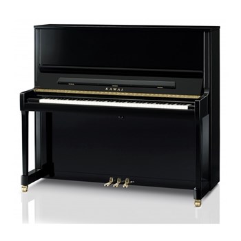 KAWAI K-600AS M/PEP - пианино, 134х153х65, банкетка (600), цвет черный полированный, механизм Millen K-600AS M/PEP