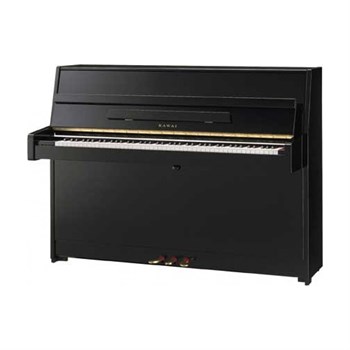 KAWAI K-15E M/PEP - пианино,110х149х59, 193 кг., банкетка (600), черн. полир., мех. Ultra Responsive K-15E M/PEP
