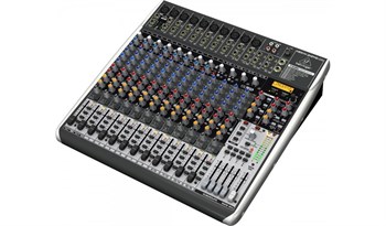 BEHRINGER QX2442USB - микшер, 16 каналов, USB/Audio интерфейс, DSP, 8 каналов компрессоров,4 группы QX2442USB-1