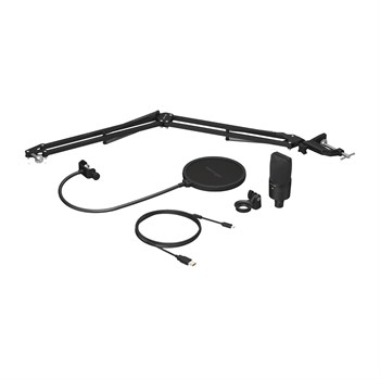 BEHRINGER D3 PODCAST BUNDLE - профессиональный USB-микрофон для подкастов со штангой и поп-фильтром D3 PODCAST BUNDLE