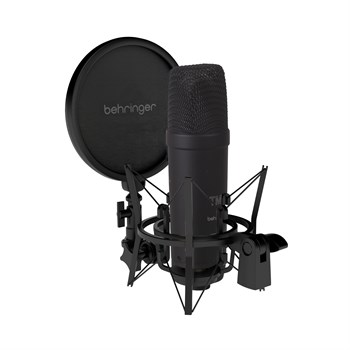 BEHRINGER TM1 DARK EDITION - студийный конденсаторный микрофон с большой мембраной (черный) TM1 DARK EDITION