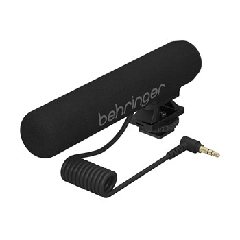 BEHRINGER GO CAM - компактный конденсаторный накамерный микрофон-пушка, 50 Гц - 18 кГц, кабель 0,4 м GO CAM