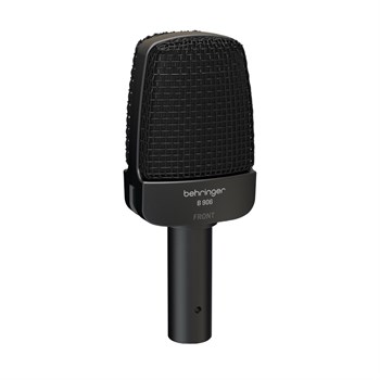 BEHRINGER B 906 - динамический микрофон с переключателем: НЧ фильтр , подъем ВЧ, линейная АЧХ B 906