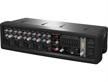 BEHRINGER PMP550M - микшер с усилителем, 500Вт, 5 каналов, 7 полосный графический эквалайзер PMP550M