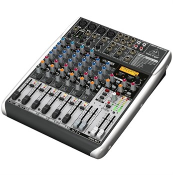 BEHRINGER QX1204USB - микшер,4 микрофонных предусилителя XENYX, 2 Aux посыла, 2 стерео Aux возврата QX1204USB