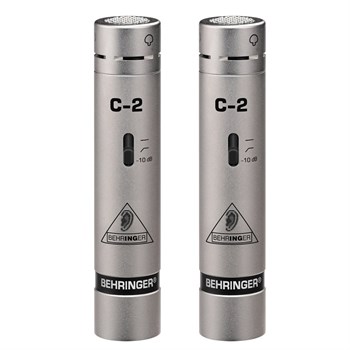 BEHRINGER C-2 - микрофоны (пара),20 Hz - 20 kHz,конденсатор,для студийной или концертной работы C-2