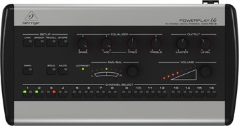 BEHRINGER P16-M - 16-канальный цифровой персональный микшерный пульт P16-M