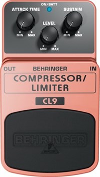 BEHRINGER CL9 - педаль эффектов динамической обработки (компрессор/лимитер) CL9