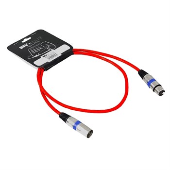 INVOTONE ACM1102 R - микрофонный кабель, XLR(папа) <-> XLR(мама), длина 2 м (красный) ACM1102 R