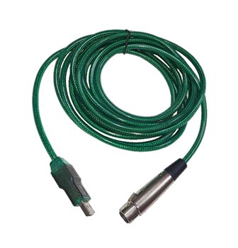 INVOTONE UC104 - аудио конвертер A/D с кабелем и разъёмами XLR 3pin (мама)<->USB, длина 4 м UC104