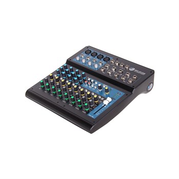 INVOTONE MiX .12USB - микшерный пульт, 4 микрофонных входа, 4 стереовхода TRS, 3-х полосный эквалайз MiX .12USB