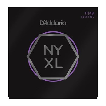 D'addario NYXL1149 NYXL Комплект струн для электрогитары, никелированные, Medium, 11-49 NYXL1149
