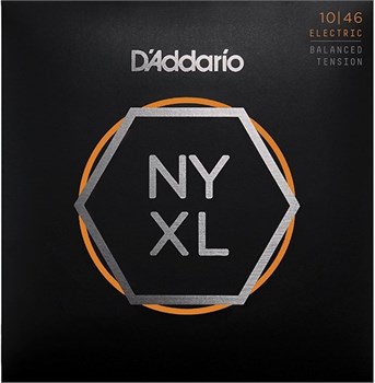 D'addario NYXL1046BT NYXL Комплект струн для электрогитары, Regular Light, 10-46 NYXL1046BT