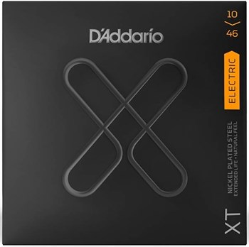 D'addario XTE1046 XT Комплект струн для электрогитары, никелированные, 10-46, с покрытием XTE1046-1
