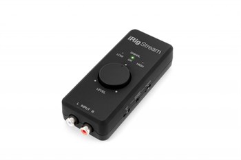 IK Multimedia iRig-STREAM Аудиоинтерфейс для стриминга iRig-STREAM