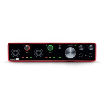 Focusrite Scarlett-8i6-3rd-gen Scarlett 8i6 3rd gen Аудио интерфейс USB, 8 входов-6 выходов Scarlett-8i6-3rd-gen