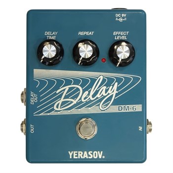 YERASOV DM 6 - Педаль эффектов Delay DM-6