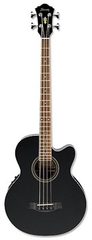 IBANEZ AEB8E-BK бас-гитара, джамбо, 4 струн, чёрный AEB8E-BK