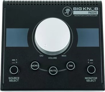 MACKIE Big Knob Passive регулятор уровня, мониторный переключатель, 2 стерео входа/2 стерео выхода Big Knob Passive
