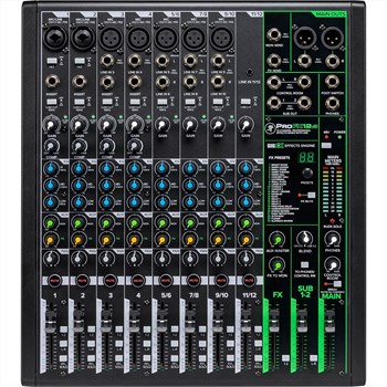 MACKIE ProFX12v3 12-канальный микшер с процессором эффектов и USB ProFX12v3