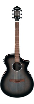 IBANEZ AEWC11-TCB электроакустическая гитара, фолк, 6 струн, чёрный AEWC11-TCB