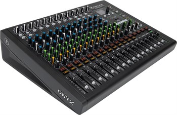 MACKIE ONYX16 16-канальный микшер с поканальной записью, процессором эффектов и USB ONYX16