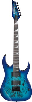 IBANEZ GRGR221PA-AQB электрогитара, цвет - голубой и чёрный GRGR221PA-AQB