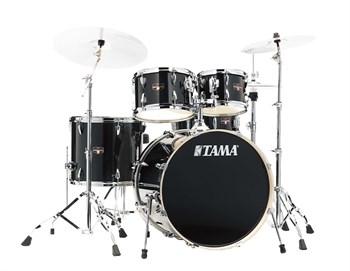 TAMA IP52H6W-HBK IMPERIALSTAR (UNICOLOR WRAP FINISHES) ударная установка (5), тополь, черный глянцевый IP52H6W-HBK IMPERIALSTAR (UNICOLOR WRAP FINISHES)