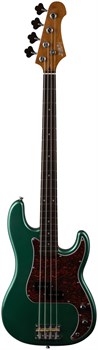 JET JPB-300 SG R - бас-гитара, Precision Bass, корпус - тополь печеный, гриф клен печеный, накладка палисандр, цвет зеленый (Surf Green) JPB-300 SG R-1