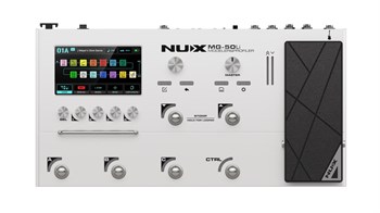 NUX MG-50LI-WH Процессор эффектов, портативный, белый MG-50LI-WH