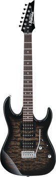 IBANEZ GRX70QA-TKS электрогитара, цвет - серый структурированный GRX70QA-TKS-1