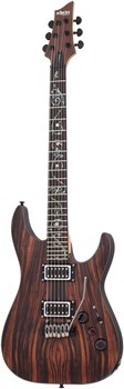SCHECTER C-1 EXOTIC TREM  EBONY - Электрогитара C-1 EXOTIC TREM  EBONY