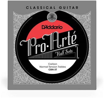 D'ADDARIO CBN-3T - Полукомплект струн для классической гитары CBN-3T