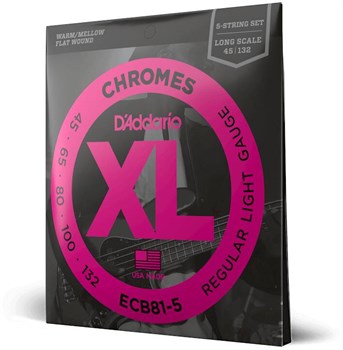 D'ADDARIO ECB 81-5 - Струны для бас-гитары 5 струнной ECB81-5