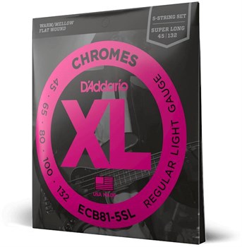 D'ADDARIO ECB 81-5SL - Струны для бас-гитары 5 струнной ECB81-5SL