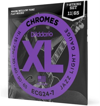 D'ADDARIO ECG24-7 - Струны для электрогитары 7-струнной ECG24-7