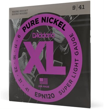 D'ADDARIO EPN120 - Струны для электрогитары EPN120