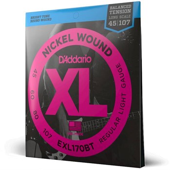 D'ADDARIO EXL170 BT - Струны для бас-гитары EXL170BT