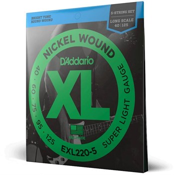 D'ADDARIO EXL220-5 - Струны для бас-гитары 5 струнной EXL220-5