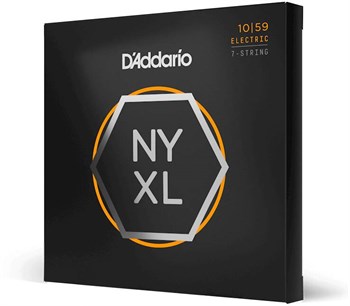 D'ADDARIO NYXL1059 - Струны для электрогитары 7-струнной NYXL1059