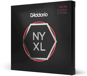 D'ADDARIO NYXL1074 - Струны для электрогитары 8-струнной NYXL1074