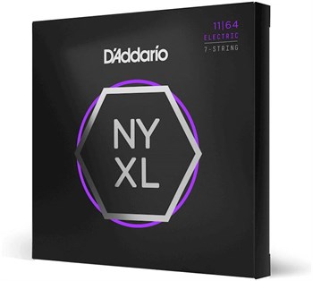 D'ADDARIO NYXL1164 - Струны для электрогитары 7-струнной NYXL1164