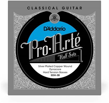 D'ADDARIO SDH-3B - Полукомплект струн для классической гитары SDH-3B