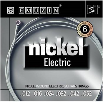 EMUZIN 6N12-52 - Струны для электрогитары 6N12-52