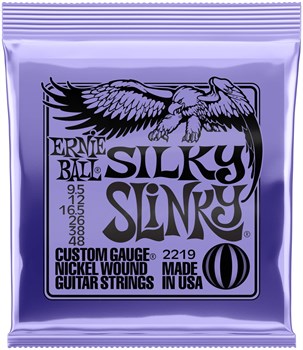 ERNIE BALL 2219 Nickel Wound Slinky Silky 9.5-48 - Струны для электрогитары P02219