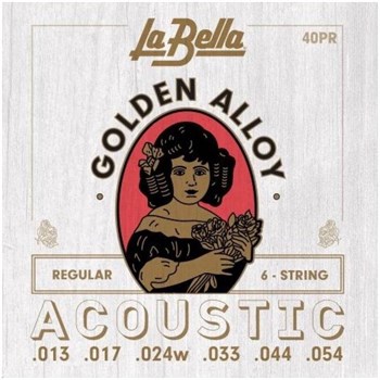 LA BELLA 40 PR - Струны для акустической гитары 40PR