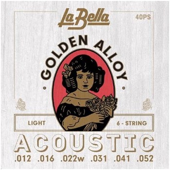 LA BELLA 40 PS - Струны для акустической гитары 40PS