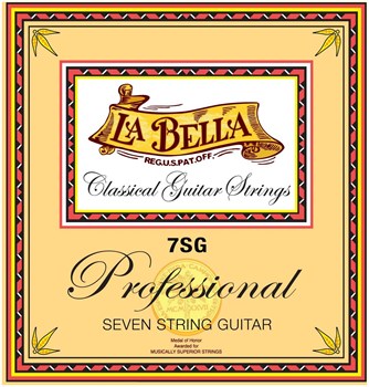 LA BELLA 7SG - Струны для классической гитары 7SG