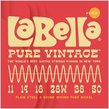 LA BELLA PV1150 - Струны для электрогитары PV1150