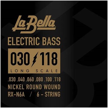 LA BELLA RX N6A - Струны для бас-гитары 6 струнной RX-N6A